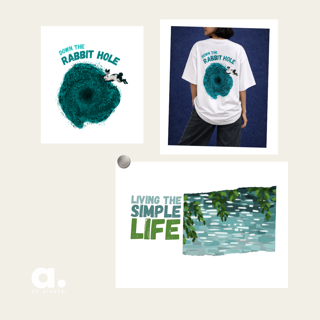 "Down the Rabbit Hole" Tee - Image 8