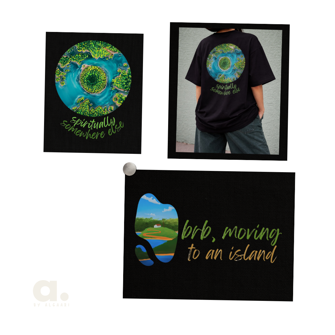 "BRB Moving to an Island" Tee - Image 8