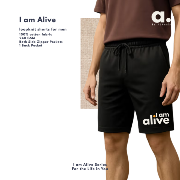 I am Alive | The Loop Knit Shorts