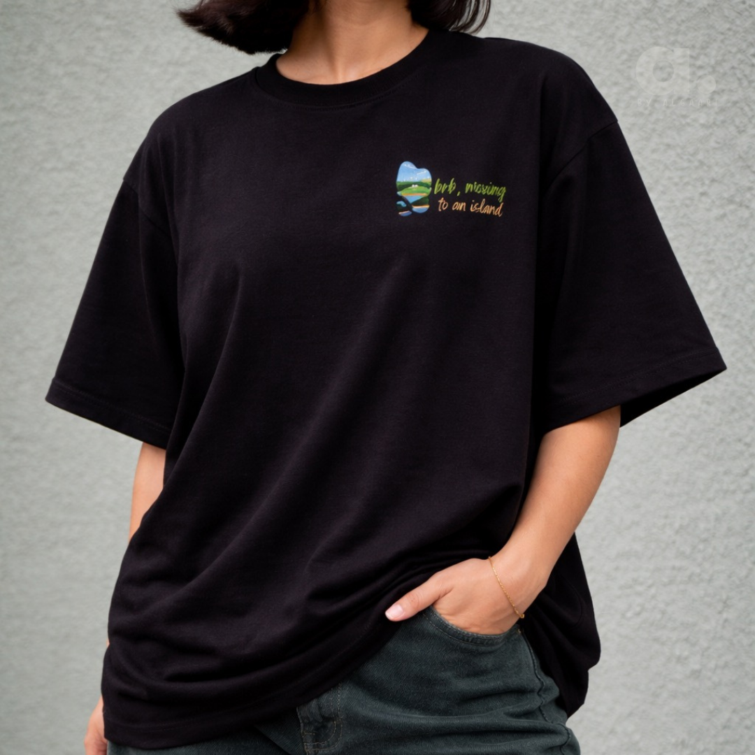 "BRB Moving to an Island" Tee - Image 6